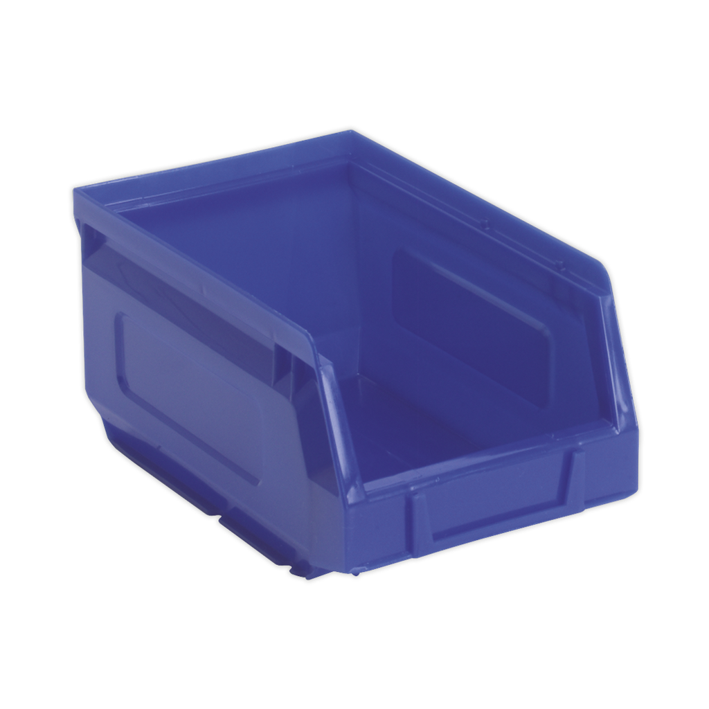 Sealey Plastic Storage Bin 105 x 165 x 85mm, Blue - Pack of 48