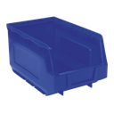 Plastic Storage Bin 150 x 240 x 130mm, Blue - Pack of 38