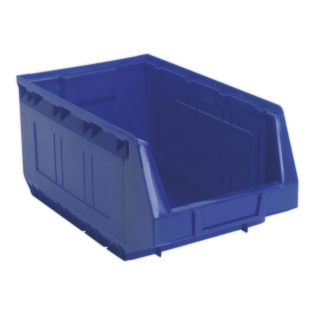 Plastic Storage Bin 210 x 355 x 165mm, Blue - Pack of 20