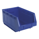 Plastic Storage Bin 210 x 355 x 165mm, Blue - Pack of 20