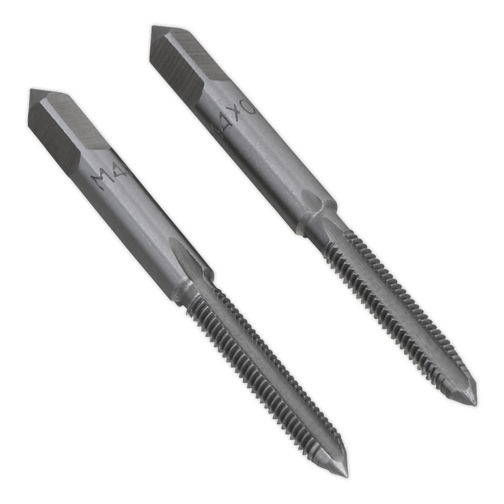 Sealey Taper & Plug Tap Set M4 x 0.7mm 2pc