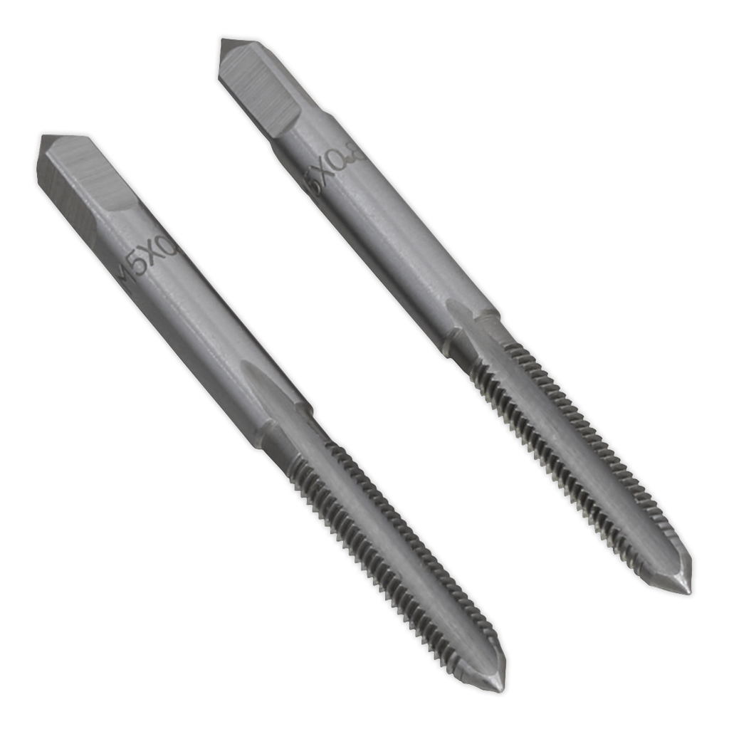 Sealey Taper & Plug Tap Set M5 x 0.8mm 2pc