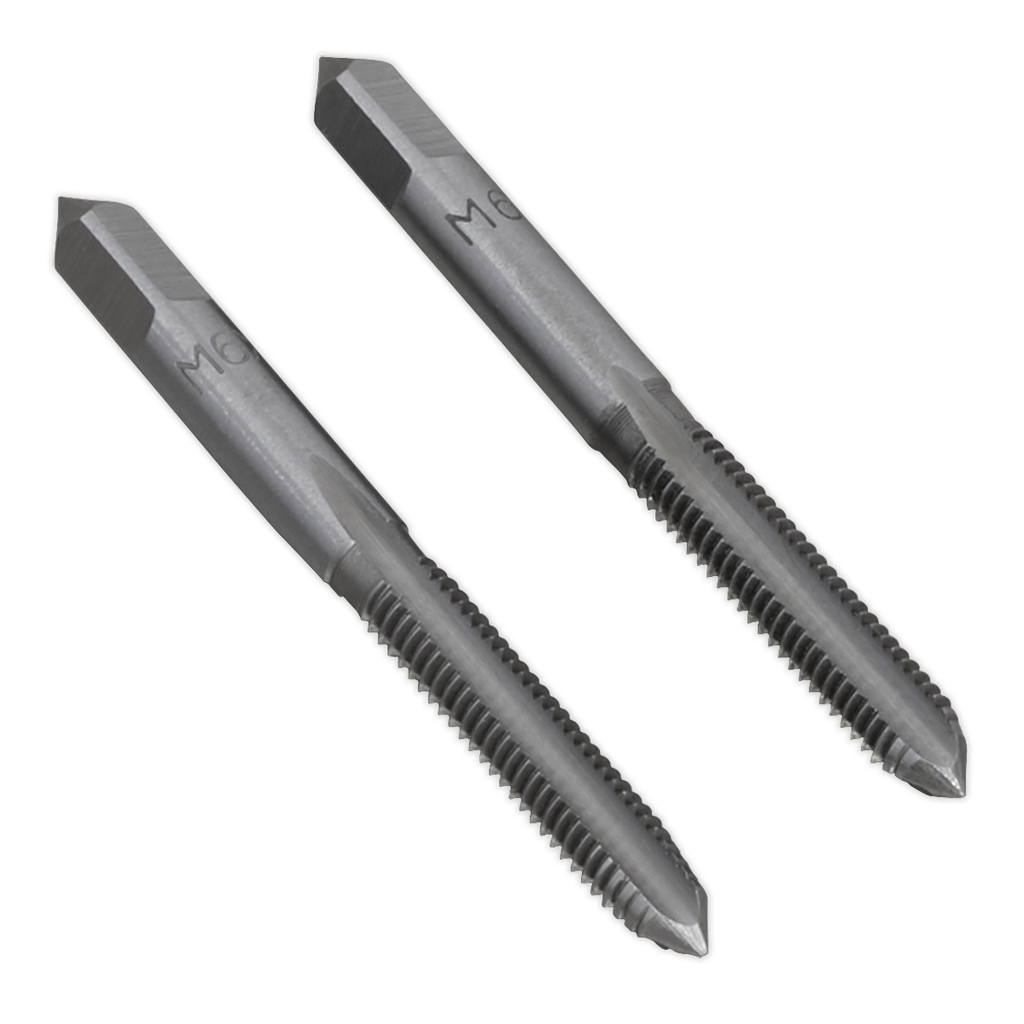 Sealey Taper & Plug Tap Set M6 x 1mm 2pc