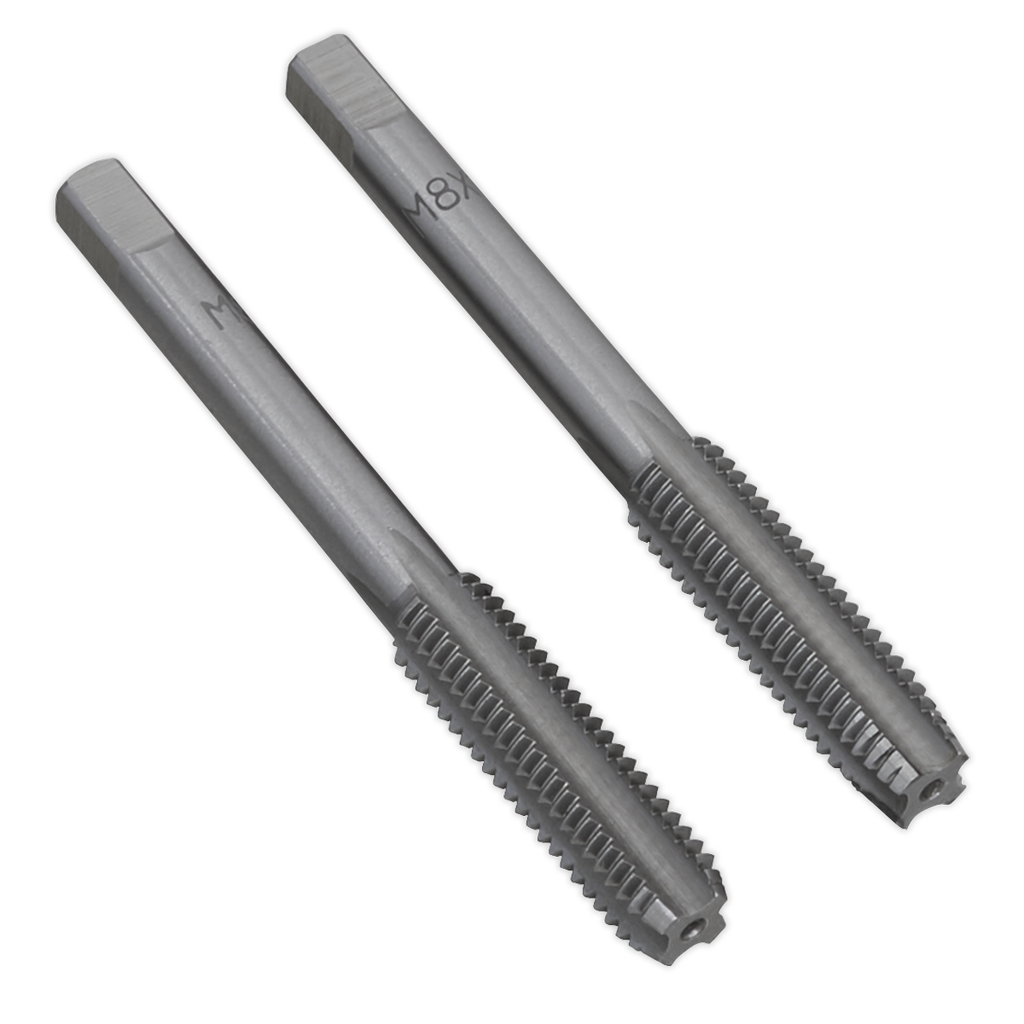 Sealey Taper & Plug Tap Set M8 x 1.25mm 2pc