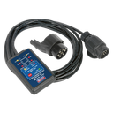 Sealey Towing Socket Tester 13-Pin 12V - DVSA Approved