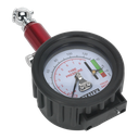 Sealey Tyre Pressure Gauge with Tyre Tread Depth Gauge 0-8bar(0-