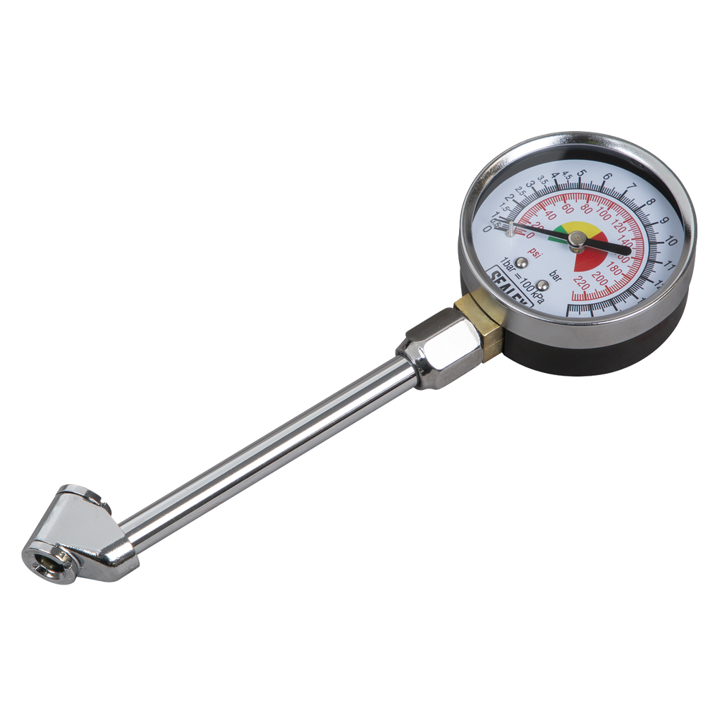 Twin Connector Tyre Pressure Gauge
