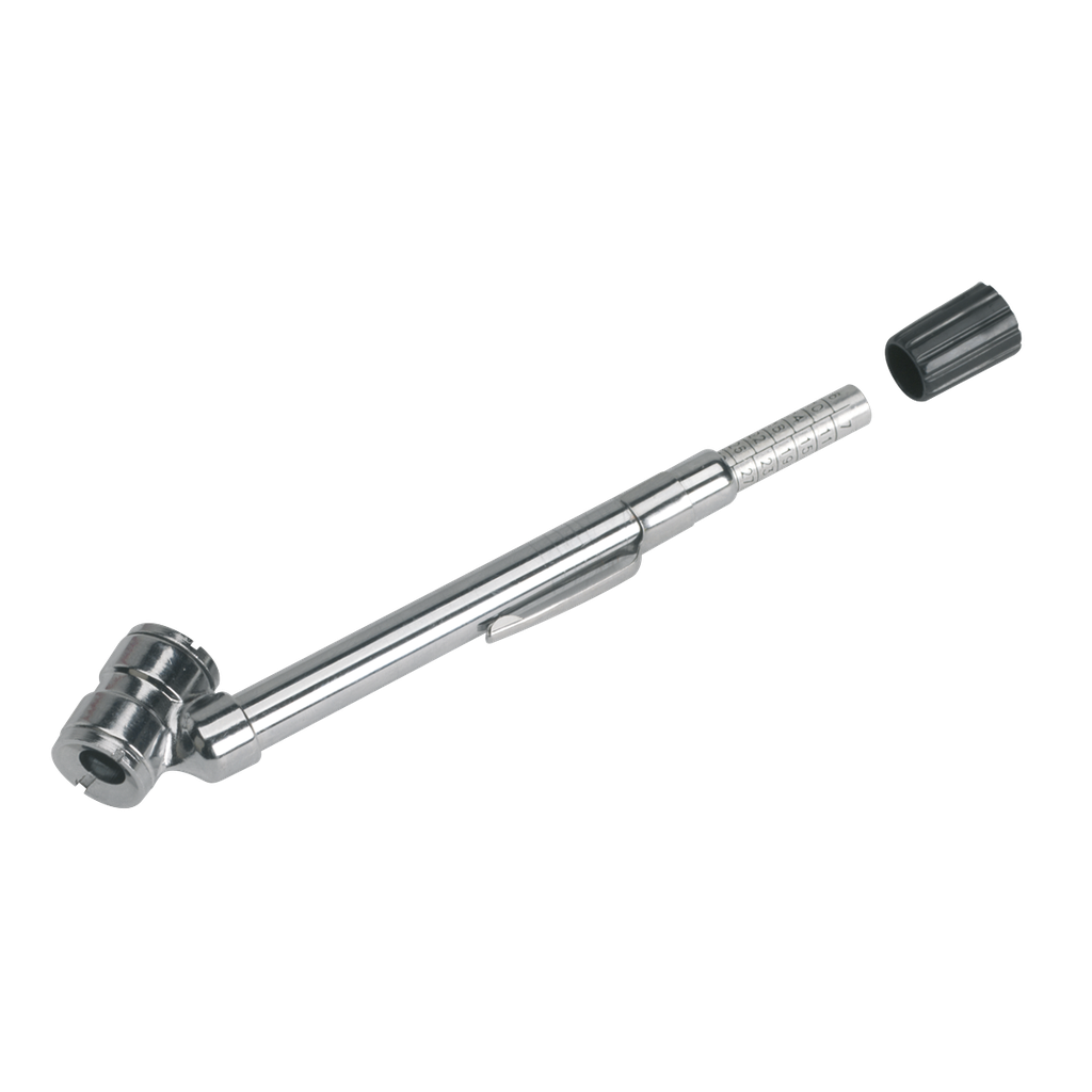 Sealey Universal Deluxe Tyre Pressure Gauge with Pocket-Clip 6-5