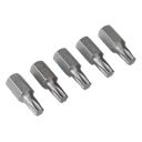 Sealey Premier Short TRX-Star* Bit T40 - Pack of 5
