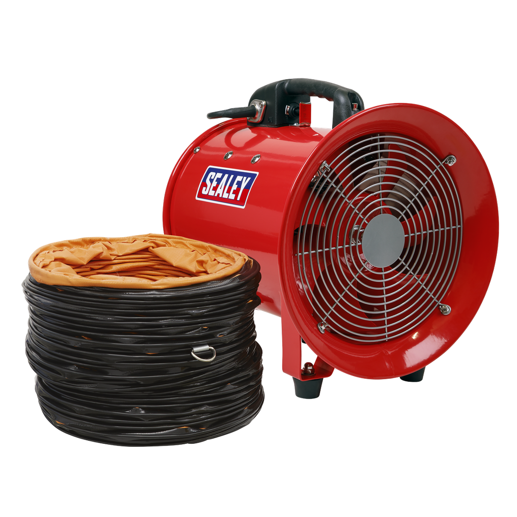 Sealey Portable Ventilator with 5m Ducting 250mm