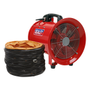 Sealey Portable Ventilator with 5m Ducting 250mm