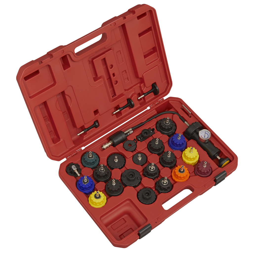Sealey Cooling System Pressure Test Kit 25pc