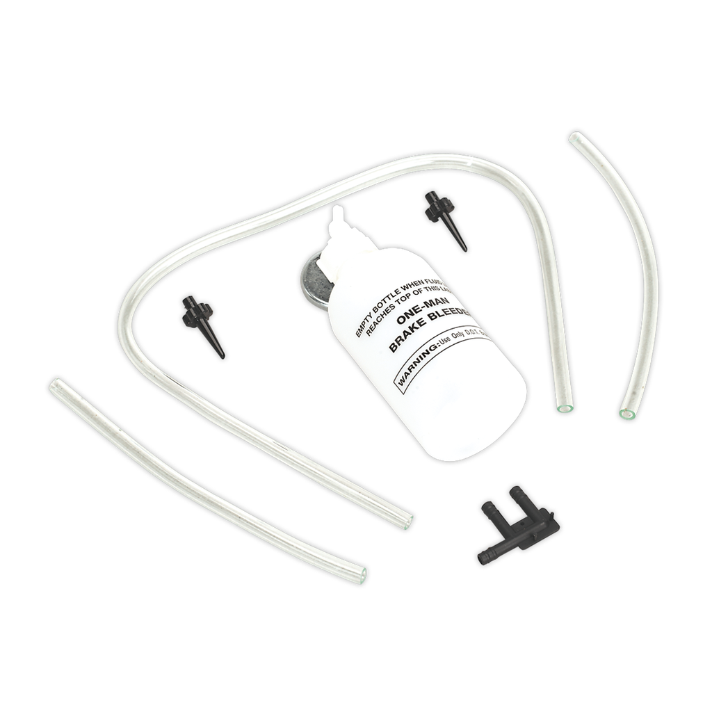 Sealey Brake Bleeder Set with Container