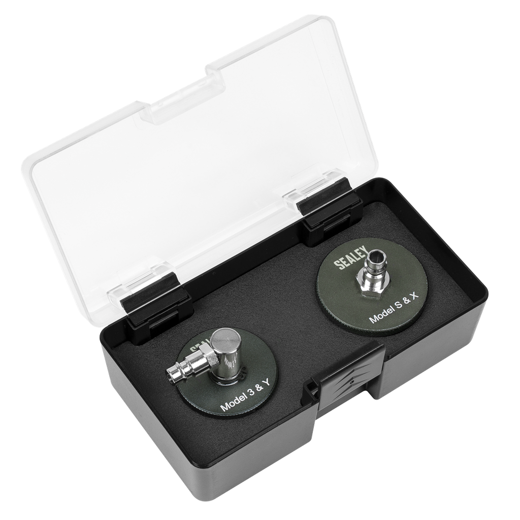 Sealey Brake Pressure Bleeder Cap Set for Tesla
