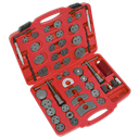 Sealey Brake Piston Wind-Back Tool Kit 50pc