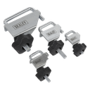 Brake & Fuel Hose Pinch Tool Set 4pc