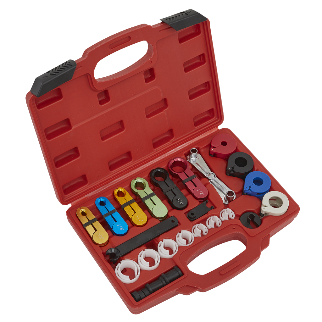 Sealey Fuel & Air Conditioning Disconnection Tool Kit 21pc