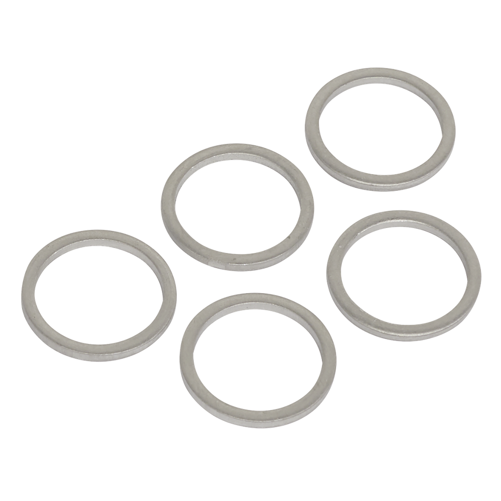 Sealey Sump Plug Washer M15 - Pack of 5