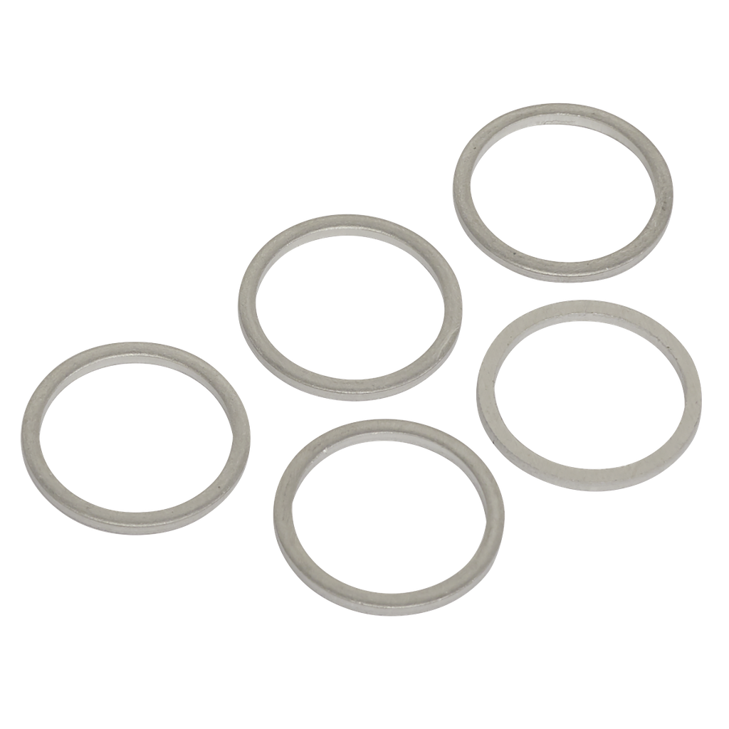 Sealey Sump Plug Washer M17 - Pack of 5