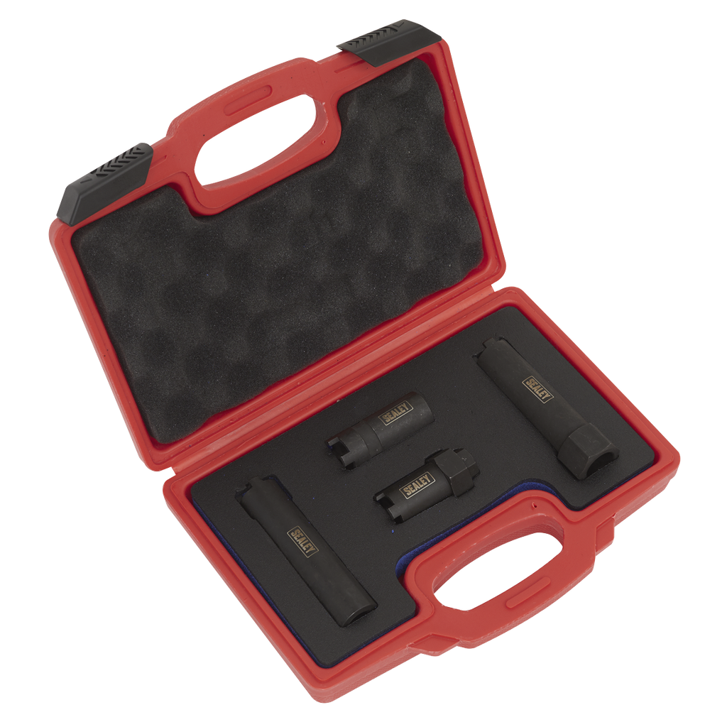 Diesel Injector Socket Set for Commercial Vehicles 4pc