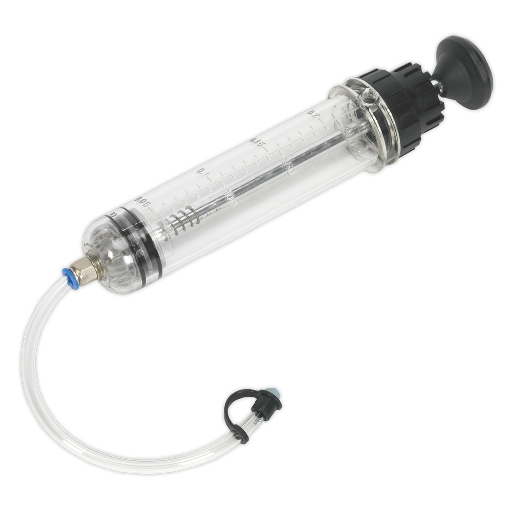 Sealey Oil & Brake Fluid Inspection Syringe 200ml