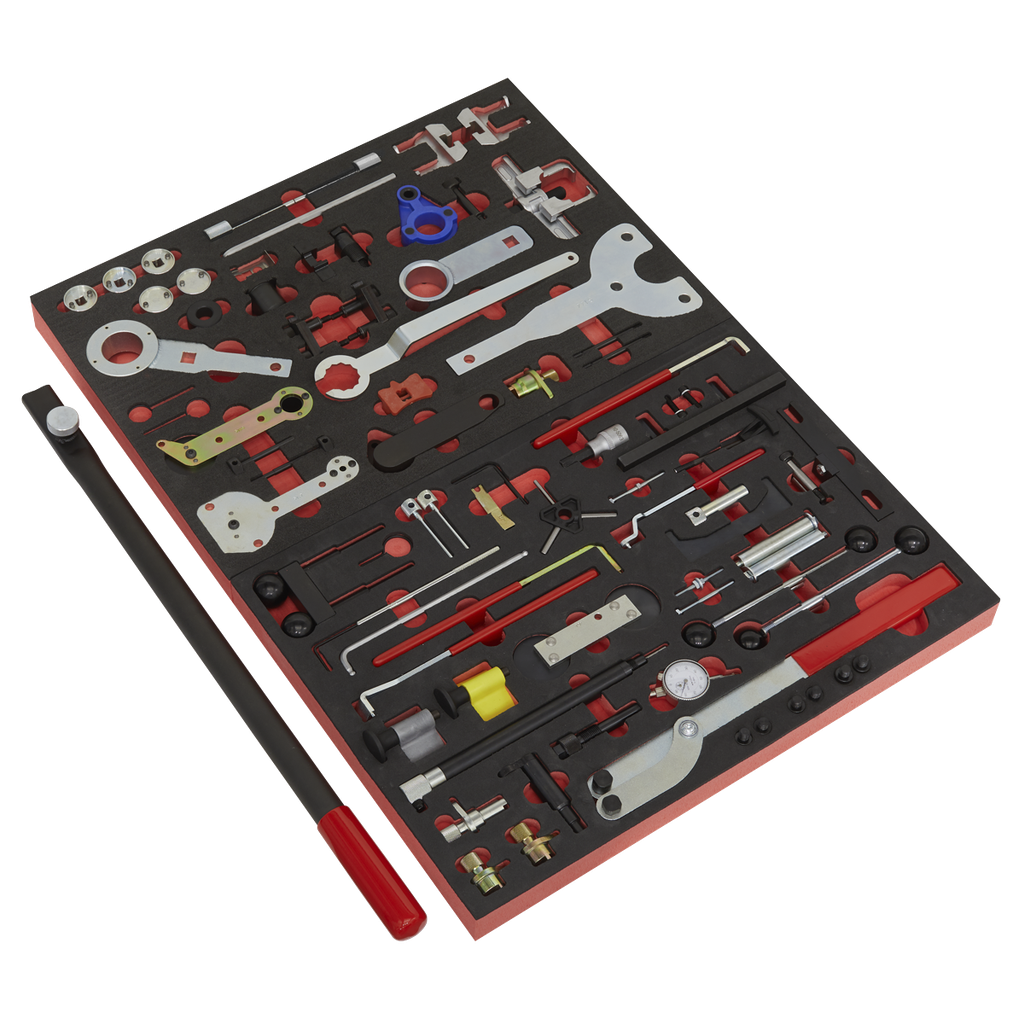 Diesel/Petrol Master Timing Tool Kit for VAG 59pc - Belt/Chain Drive