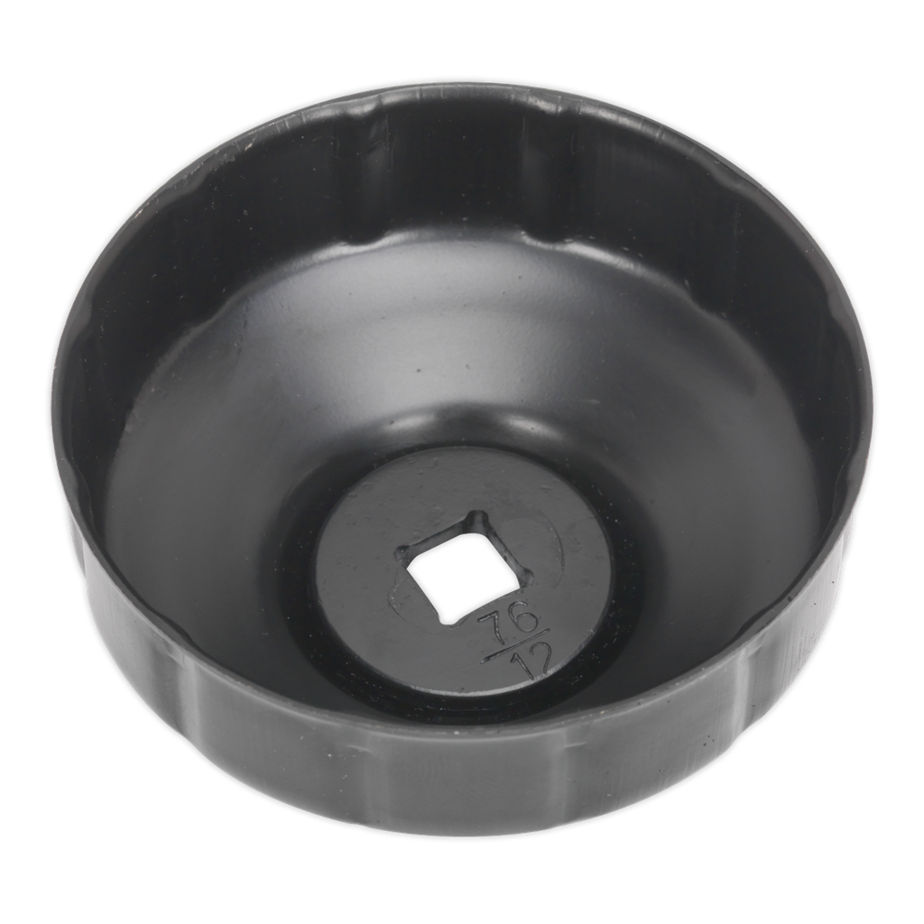 Sealey Oil Filter Cap Wrench 76mm x 12 Flutes