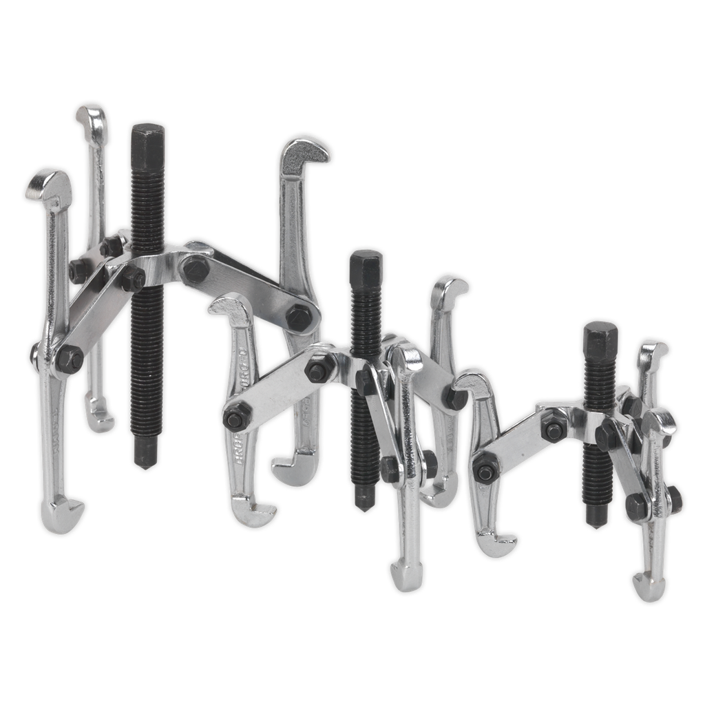 Sealey Triple Leg Gear Reversible Puller Set 3pc