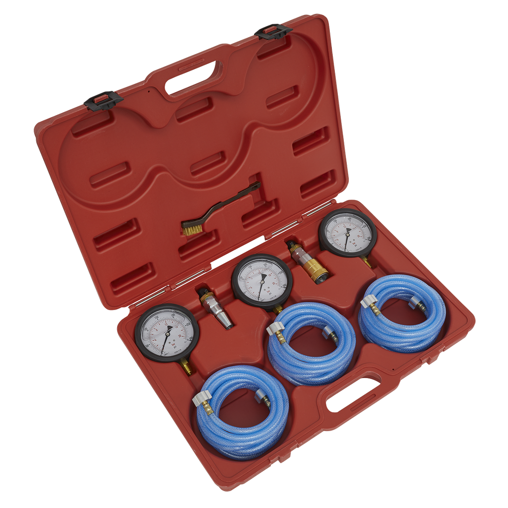 Sealey Air Brake Test Gauge Set for Commercial Vehicles