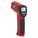 Sealey Infrared Twin-Spot Laser Digital Thermometer 12:1