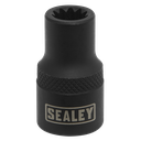 Sealey Brake Caliper Socket 3/8"Sq Drive 8mm 11-Point