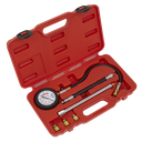 Sealey Petrol Compression Tester Deluxe Kit 6pc
