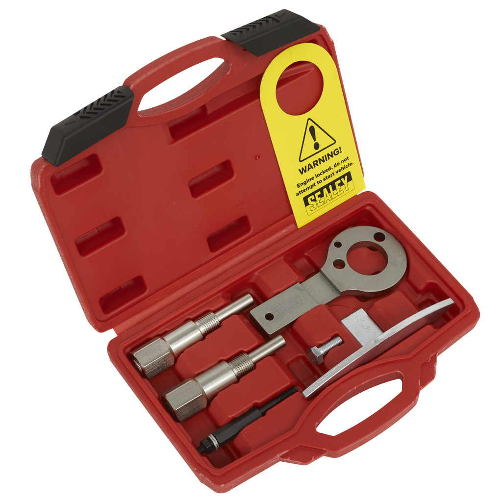 Diesel Engine Timing Tool Kit - for Alfa Romeo, Fiat, Lancia - 1.6D/1.9D/2.0D/2.4D - Belt Drive