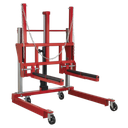 Sealey Wheel Removal Trolley with Adjustable Width 500kg Capacit