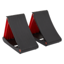Sealey Folding Wheel Chocks - Pair
