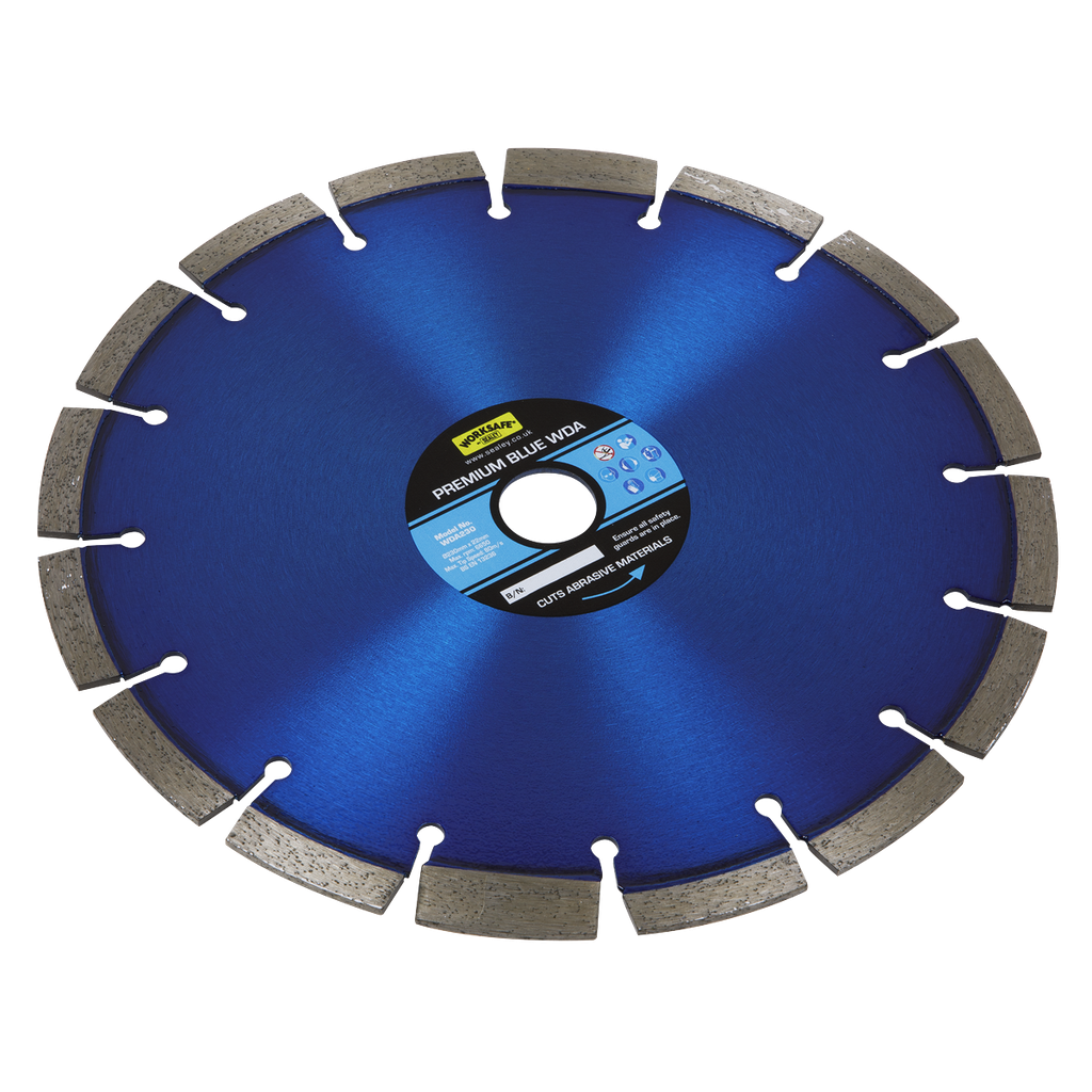Sealey Worksafe® Premium Blue WDA Diamond Blade 230 x 22mm
