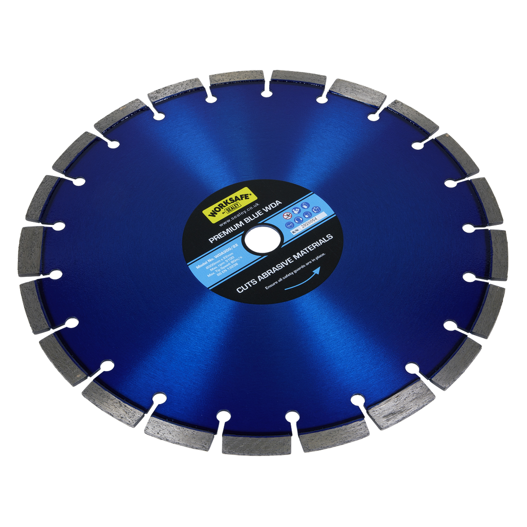 Sealey Worksafe® Premium Blue WDA Diamond Blade 300 x 22mm