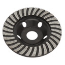 Sealey Worksafe® Turbo Row Concrete Grinding Head 115mm