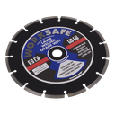Sealey Worksafe® Asphalt/Tarmac Diamond Blade 230 x 22mm