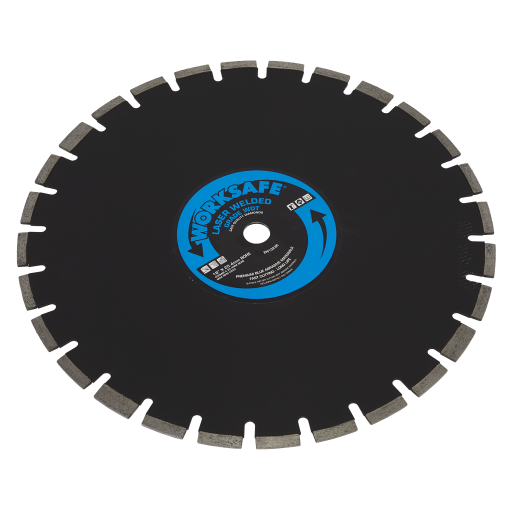 Sealey Worksafe® Asphalt/Tarmac Diamond Blade 450 x 25mm