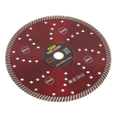 Sealey Worksafe® Turbo Allmat Diamond Blade 230 x 22mm