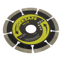 Sealey Worksafe® Value Diamond Blade 115 x 22mm