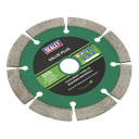 Sealey Worksafe® Value Plus Diamond Blade 100 x 16mm