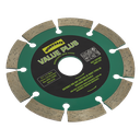 Sealey Worksafe® Value Plus Diamond Blade 115 x 22mm