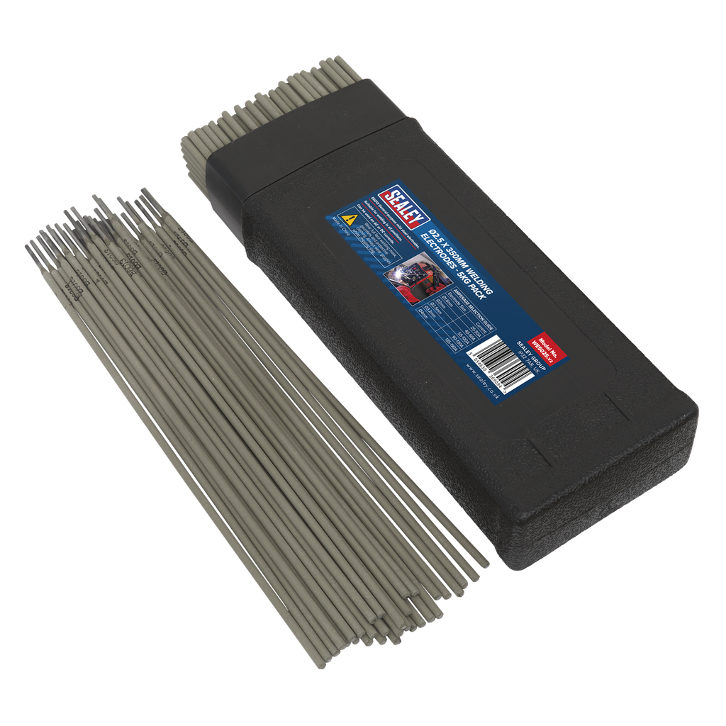 Welding Electrodes 2.5 x 300mm - 5kg Pack