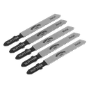 Sealey Worksafe® Jigsaw Blade for Metal 55mm 12tpi - Pack of 5