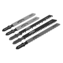 Sealey Worksafe® Assorted Jigsaw Blades - Pack of 5