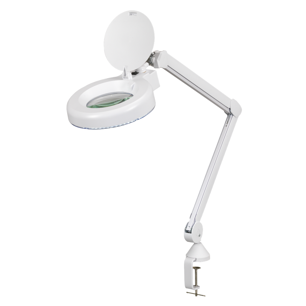 Sealey Bench Mounting Magnifying Worklight 48 SMD LED 230V