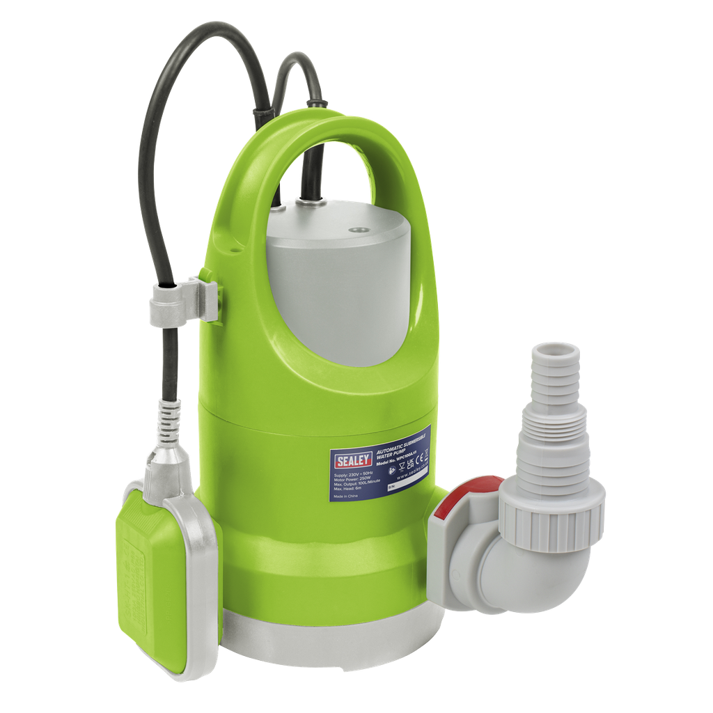 Sealey Submersible Water Pump Automatic 100L/min 230V