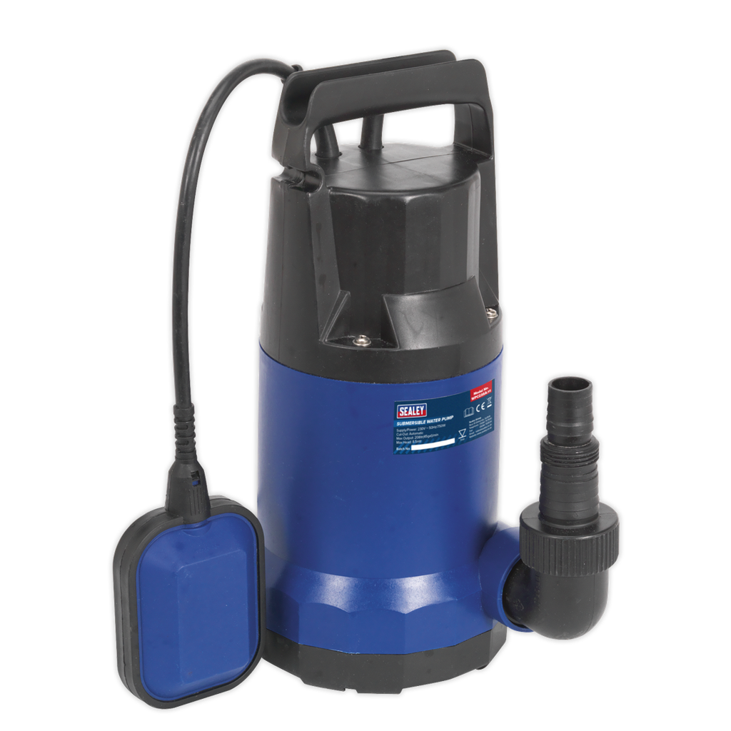 Sealey Submersible Water Pump Automatic 208L/min 230V